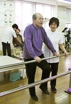 通所リハビリの様子