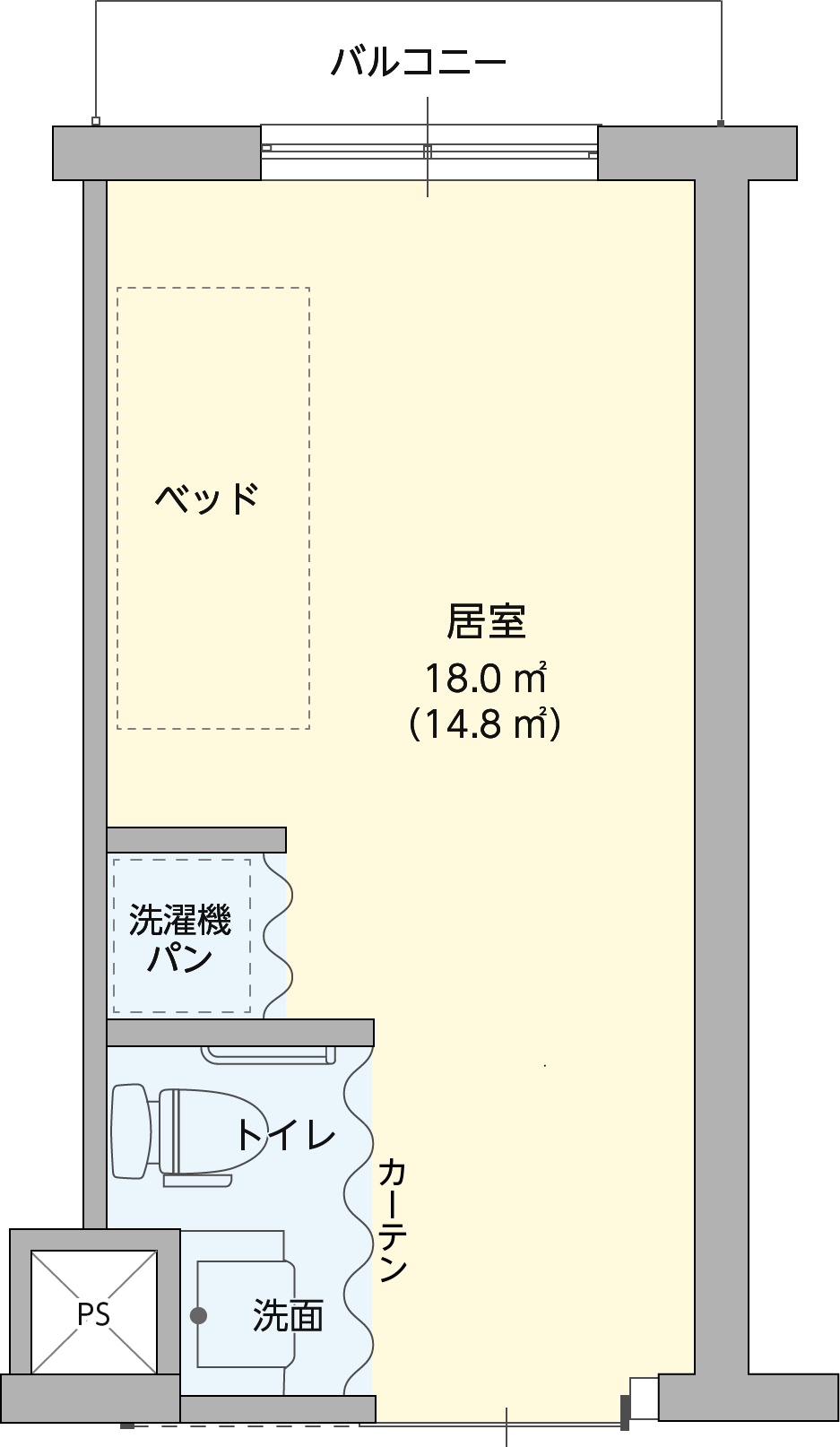 居室の間取図