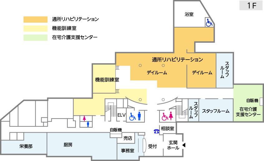 1F　平面図